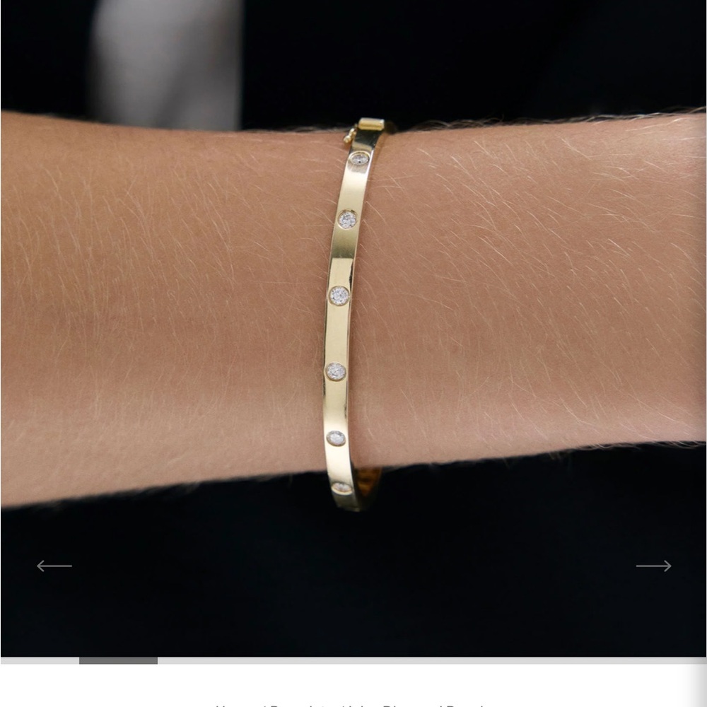 Ring Concierge Inlay Gold bracelet - Picture 3 of 7
